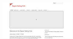 Desktop Screenshot of napiersailingclub.org.nz